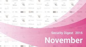 Database Security Digest – November 2016