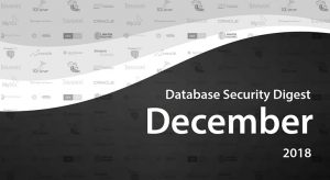 Database Security Digest – December 2018