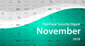Database Security Digest – November 2018