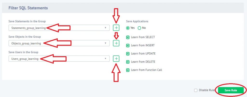 Learning Rules and Audit