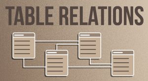 À propos de votre structure de base de données et de l’utilisation des relations de table