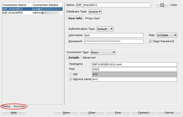 Amazon RDS and DS