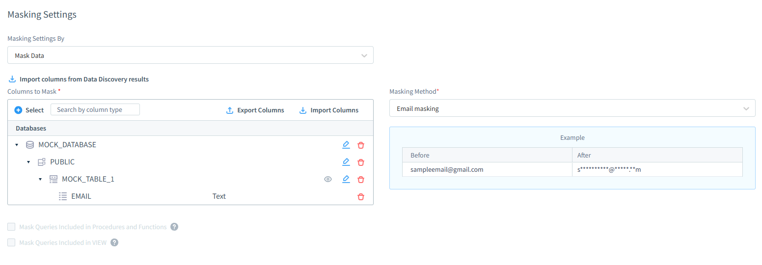 Snowflake Security - DataSunrise Masking Setup