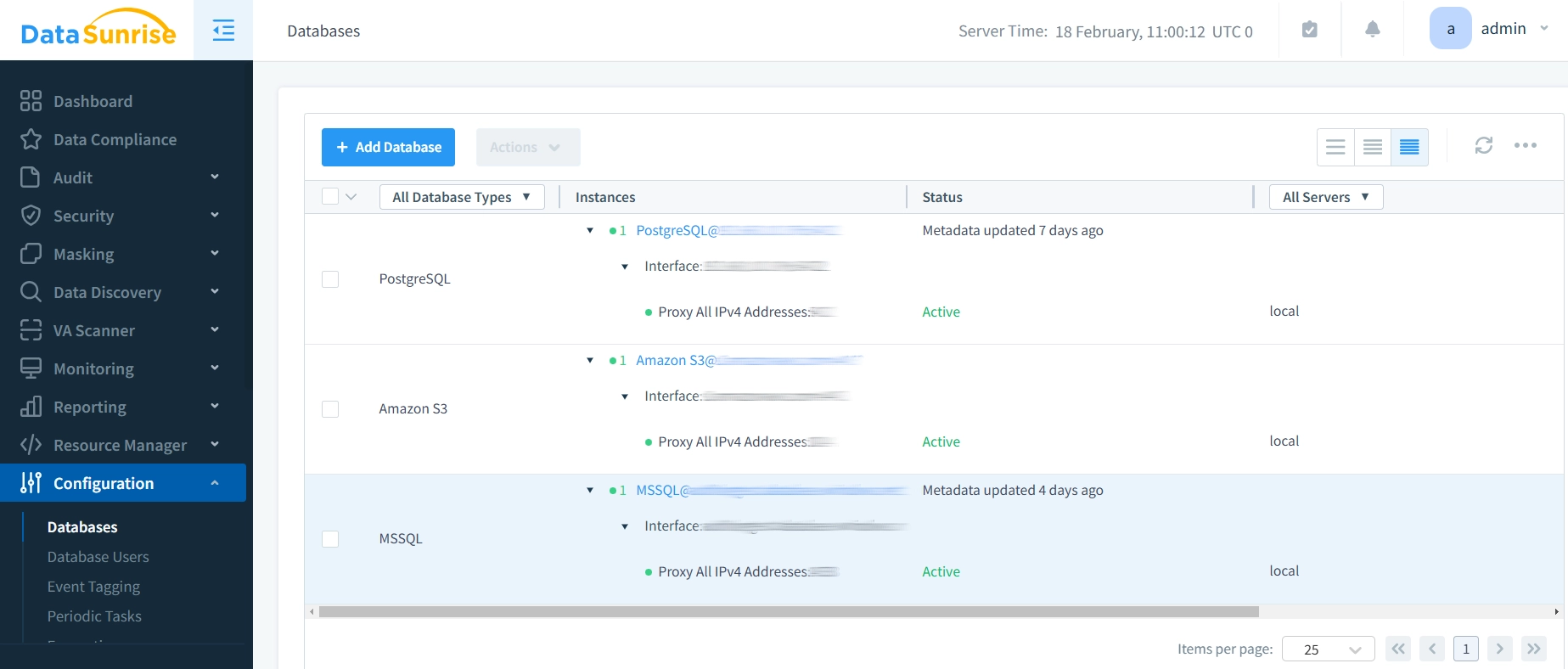 Setting Up a DataSunrise Instance for Azure SQL