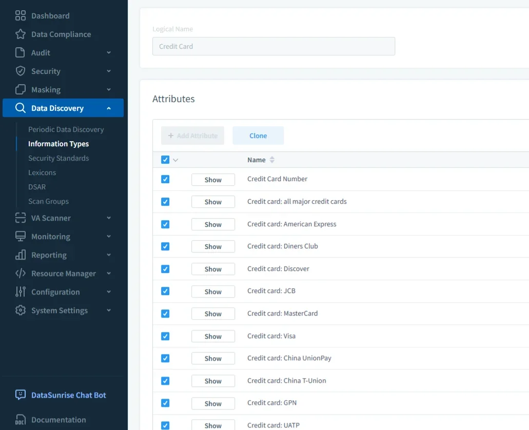 How to Apply Data Governance for Sybase - DataSunrise interface with no visible text or labels detected