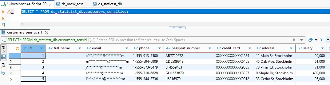 Untitled - Text-heavy, code-like panel showing repeated alphanumeric tokens and long masked blocks in a monospaced view