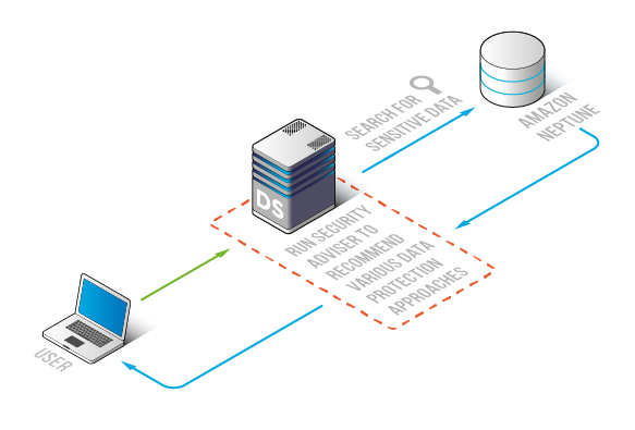 Amazon Neptune — Data Discovery and Security Advisor flow